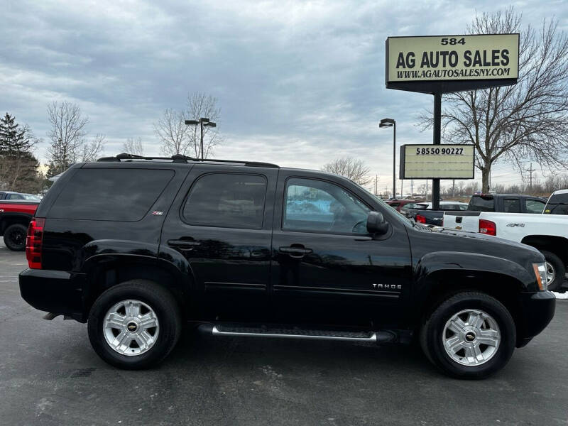 2013 Chevrolet Tahoe for sale at AG Auto Sales in Ontario NY