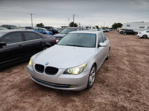 2008 BMW 5 Series for sale at PYRAMID MOTORS - Fountain Lot in Fountain CO