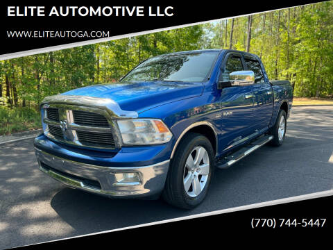 2009 Dodge Ram 1500 for sale at ELITE AUTOMOTIVE LLC in Alpharetta GA