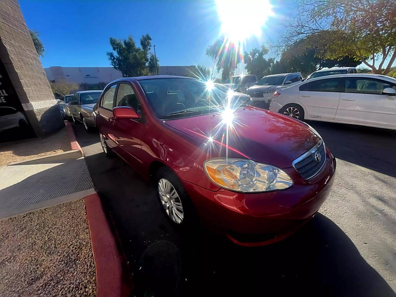 2007 Toyota Corolla for sale at HUDSONS AUTOS in Gilbert, AZ