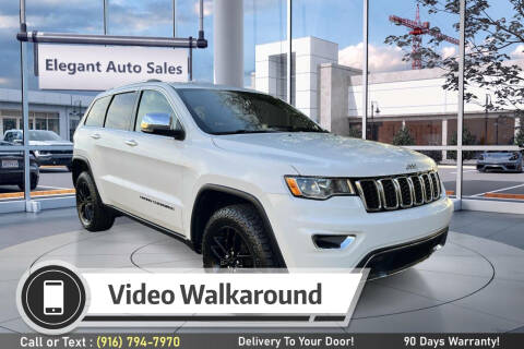 2018 Jeep Grand Cherokee for sale at Elegant Auto Sales in Rancho Cordova CA