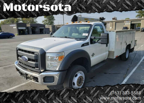 2014 Ford F-550 for sale at Motorsota in Becker MN