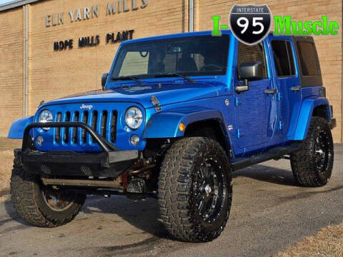 2015 Jeep Wrangler Unlimited for sale at I-95 Muscle in Hope Mills NC