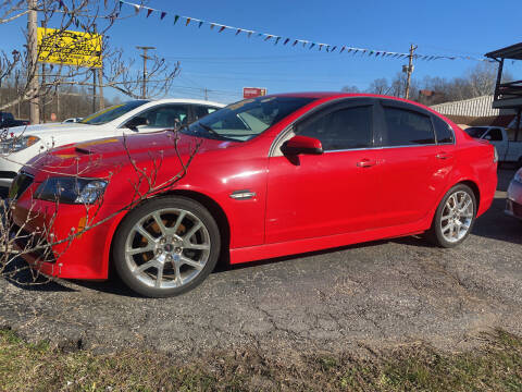 2009 Pontiac G8 for sale at WINNERS CIRCLE AUTO EXCHANGE in Ashland KY