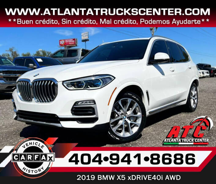 2019 BMW X5 for sale at ATLANTA TRUCK CENTER LLC in Doraville GA