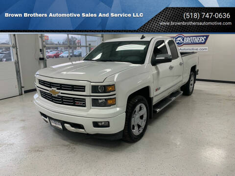 2015 Chevrolet Silverado 1500 for sale at Brown Brothers Automotive Sales And Service LLC in Hudson Falls NY