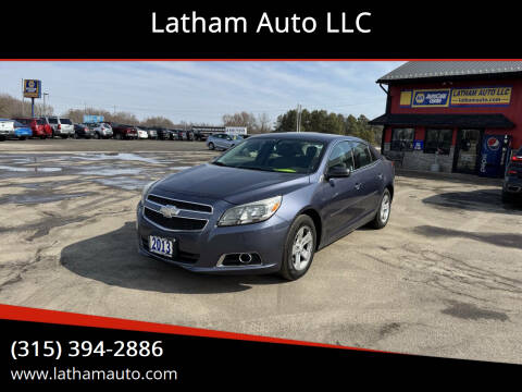 2013 Chevrolet Malibu for sale at Latham Auto LLC in Ogdensburg NY