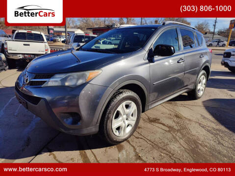 2015 Toyota RAV4 for sale at Better Cars in Englewood CO