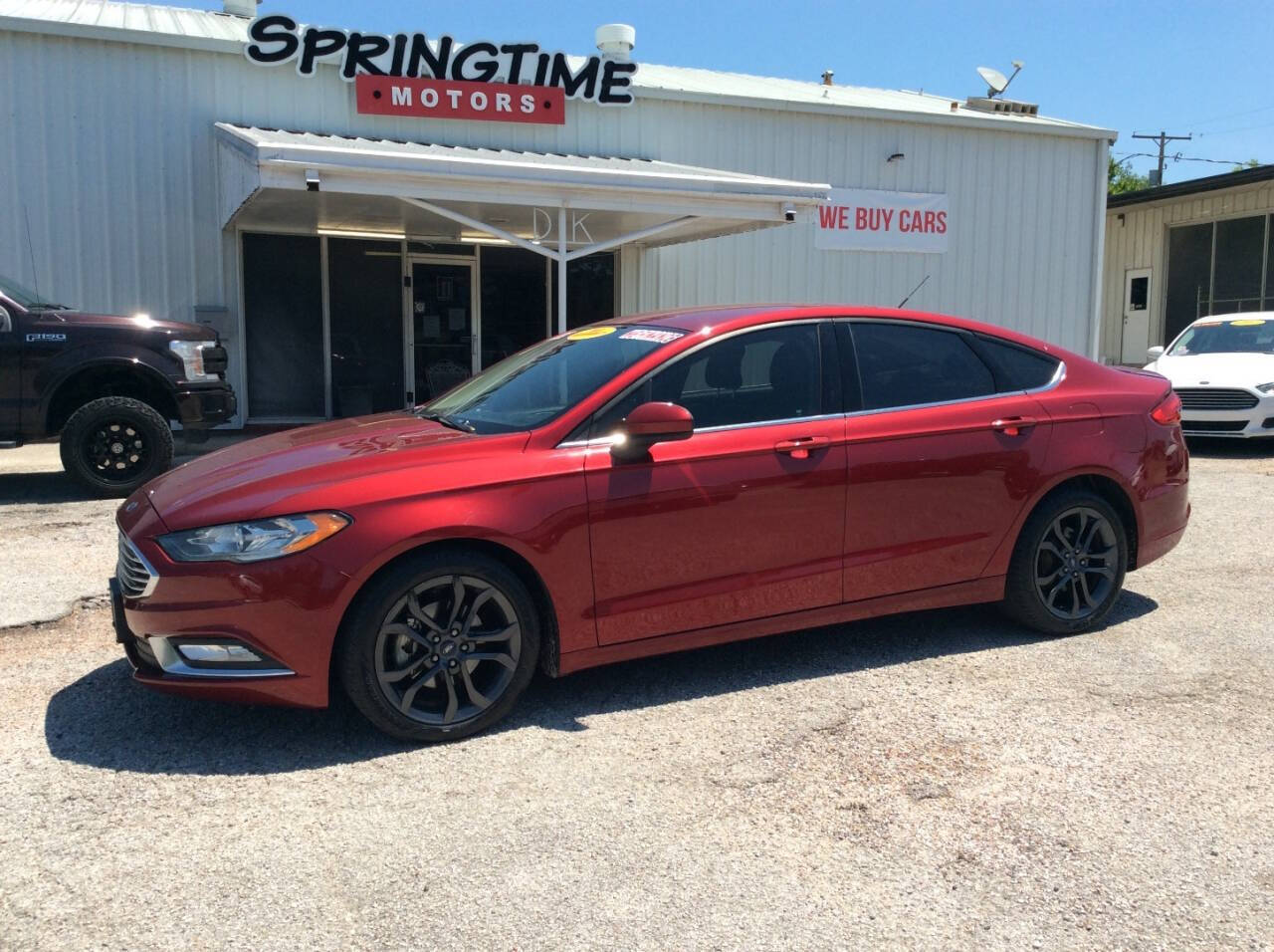 2018 Ford Fusion for sale at SPRINGTIME MOTORS in Huntsville, TX