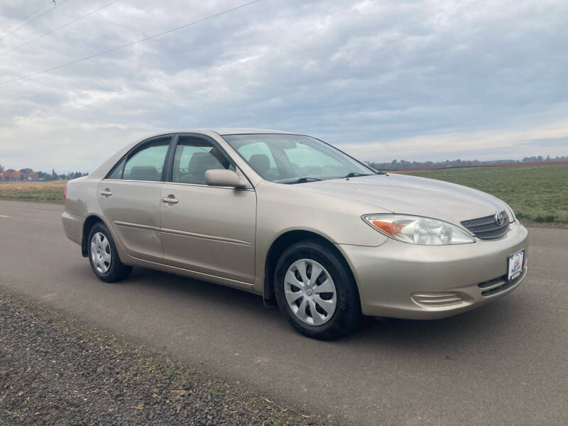 2002 Toyota Camry for sale at M AND S CAR SALES LLC in Independence OR