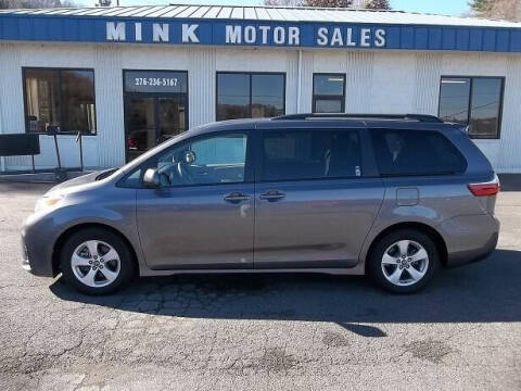 2018 Toyota Sienna for sale at MINK MOTOR SALES INC in Galax VA