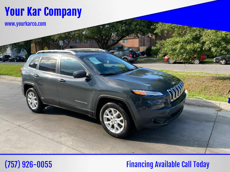 2018 Jeep Cherokee for sale at Your Kar Company in Norfolk VA