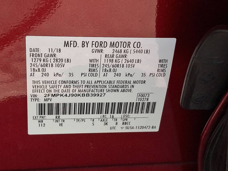 2019 Ford Edge SEL