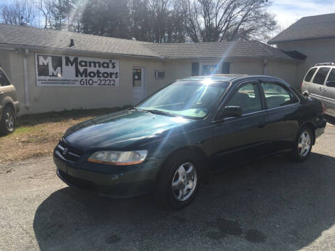 1998 Honda Accord for sale at Mama's Motors in Pickens SC