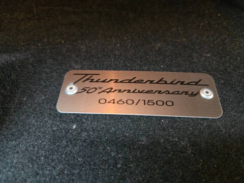 2005 Ford Thunderbird 50th Anniversary Limited Edition