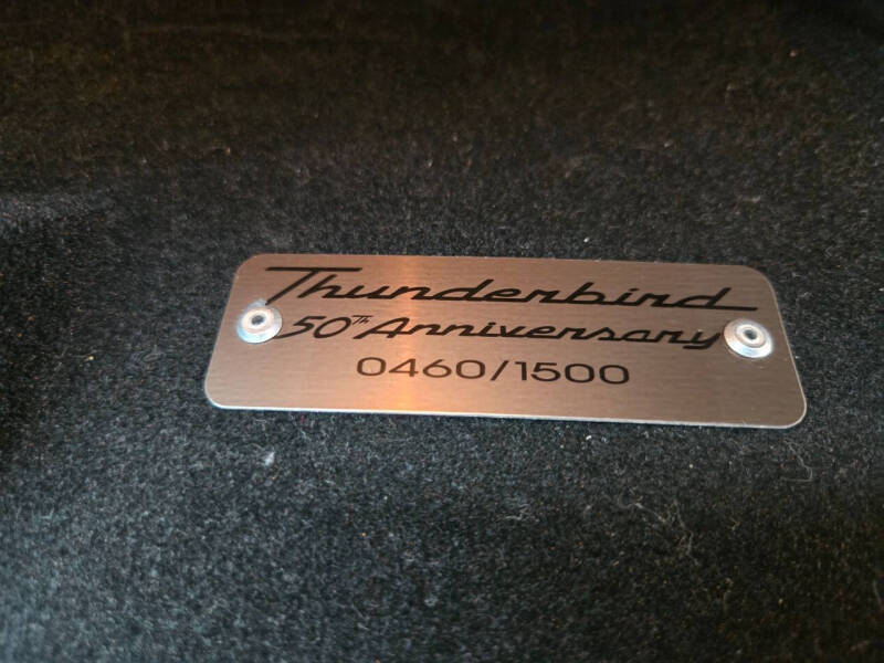 2005 Ford Thunderbird 50th Anniversary Limited Edition