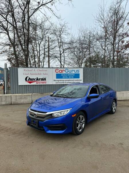 2017 Honda Civic for sale at Chuckran Auto Parts Inc in Bridgewater MA