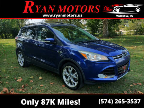 2015 Ford Escape for sale at Ryan Motors LLC in Warsaw IN