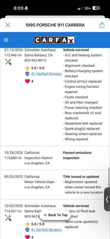 1995 Porsche 911 Carrera