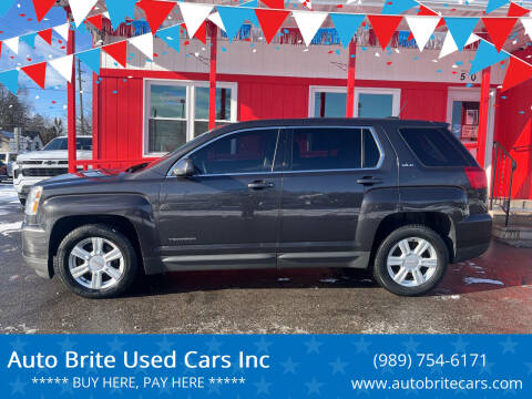 2016 GMC Terrain for sale at Auto Brite Used Cars Inc in Saginaw MI