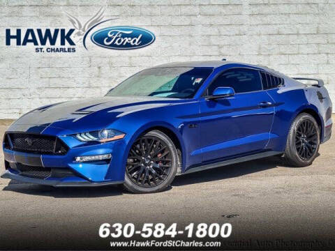 2022 Ford Mustang for sale at Hawk Ford of St. Charles in Saint Charles IL