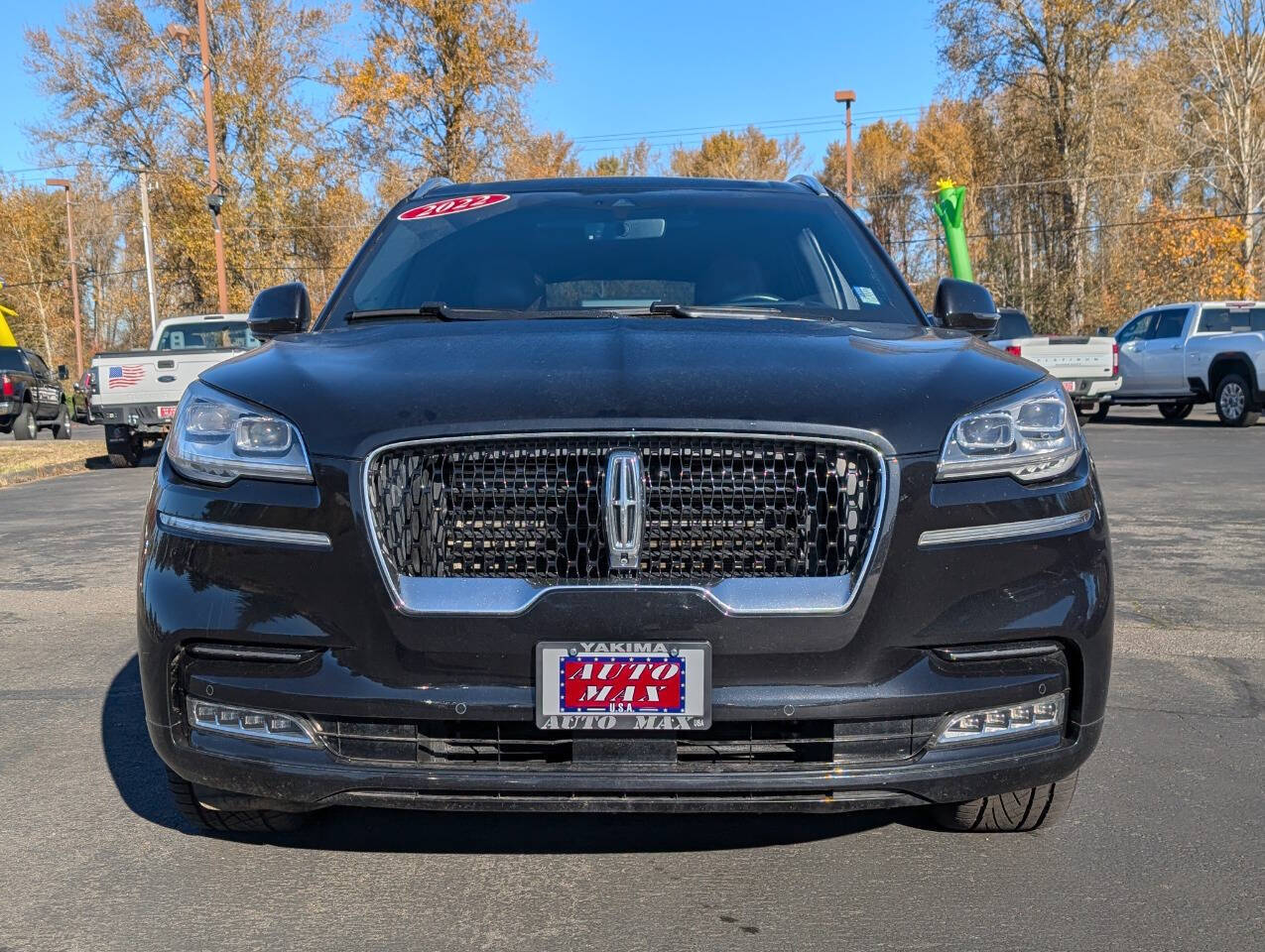 used 2022 Lincoln Aviator car, priced at $36,999