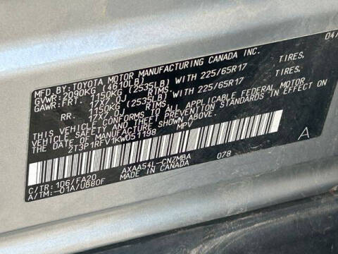 2019 Toyota RAV4 XLE