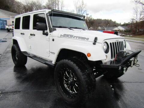 2017 Jeep Wrangler Unlimited for sale at Specialty Car Company in North Wilkesboro NC