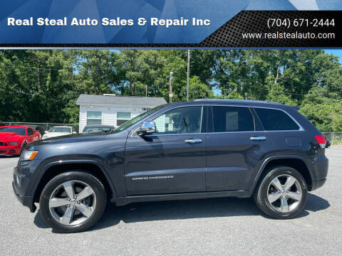 2015 Jeep Grand Cherokee for sale at Real Steal Auto Sales & Repair Inc in Gastonia NC