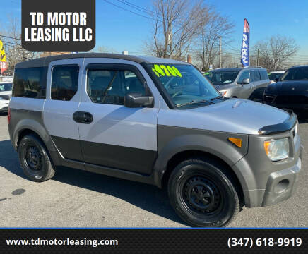 2004 Honda Element for sale at TD MOTOR LEASING LLC in Staten Island NY