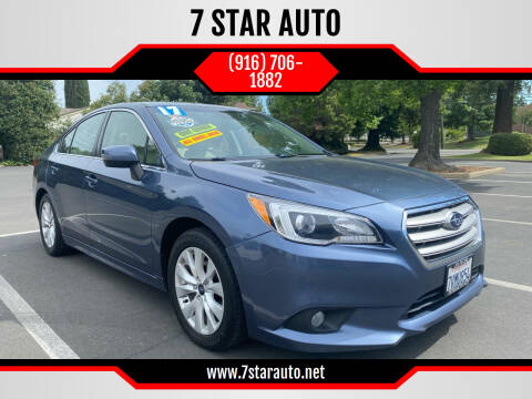 2017 Subaru Legacy for sale at 7 STAR AUTO in Sacramento CA