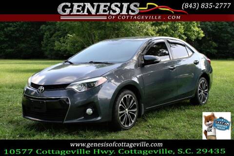 2014 Toyota Corolla for sale at Genesis Of Cottageville in Cottageville SC