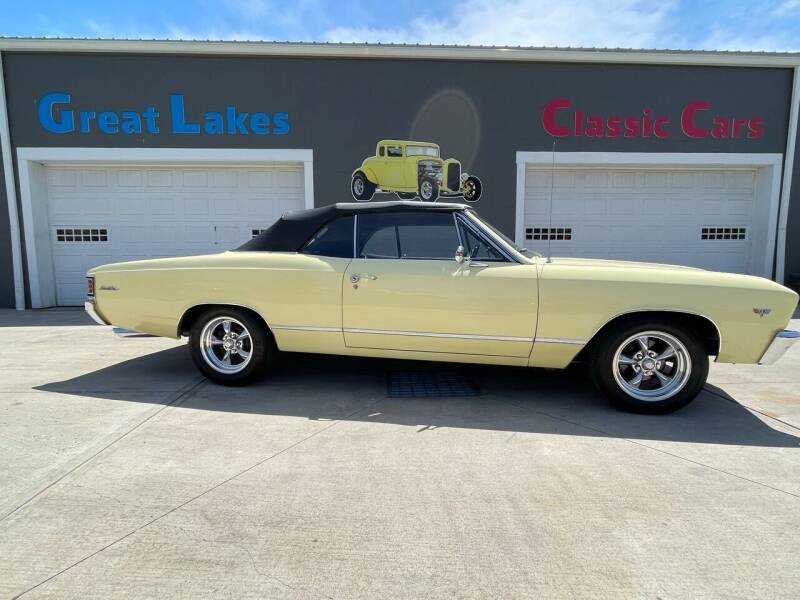 1967 Chevrolet Chevelle Malibu for sale at Great Lakes Classic Cars & Detail Shop in Hilton NY