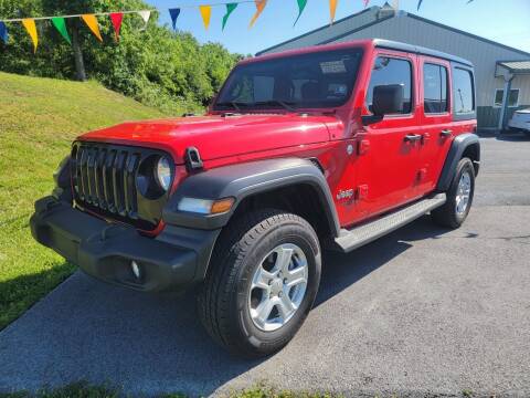 2020 Jeep Wrangler Unlimited for sale at 9 EAST AUTO SALES LLC in Martinsburg WV