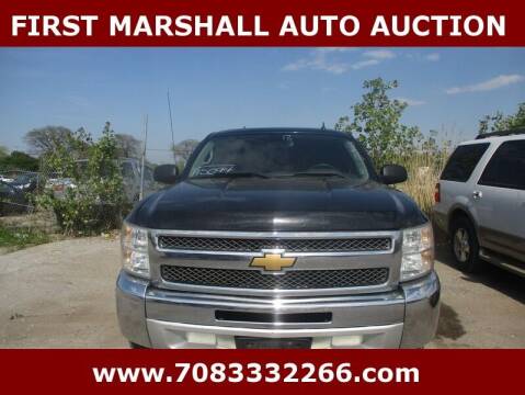 2012 Chevrolet Silverado 1500 for sale at First Marshall Auto Auction in Harvey IL