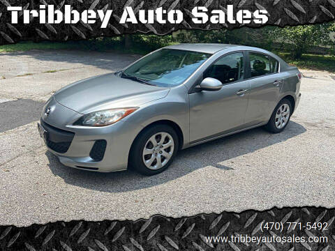 2012 Mazda MAZDA3 for sale at Tribbey Auto Sales in Stockbridge GA