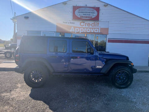 2018 Jeep Wrangler Unlimited for sale at MARION TENNANT PREOWNED AUTOS in Parkersburg WV