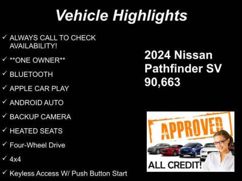2024 Nissan Pathfinder SV