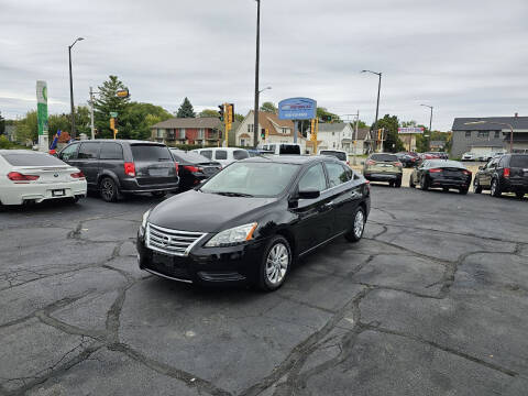 2015 Nissan Sentra for sale at MOE MOTORS LLC in South Milwaukee WI