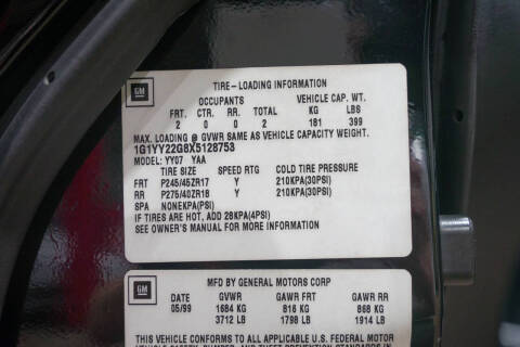 1999 Chevrolet Corvette