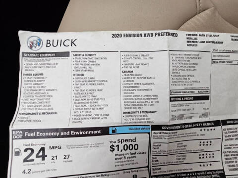 2020 Buick Envision Preferred