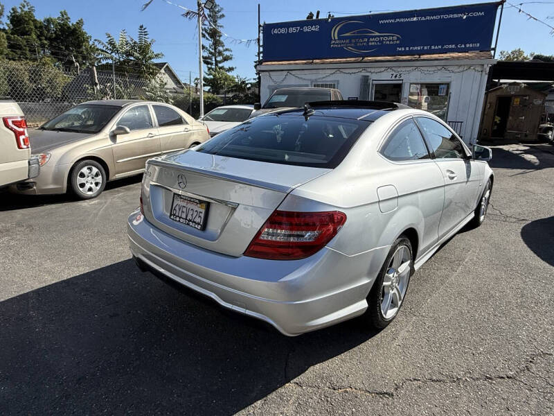 2012 Mercedes-Benz C-Class C 250
