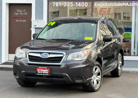 2014 Subaru Forester for sale at Eagle Auto Sale LLC in Holbrook MA