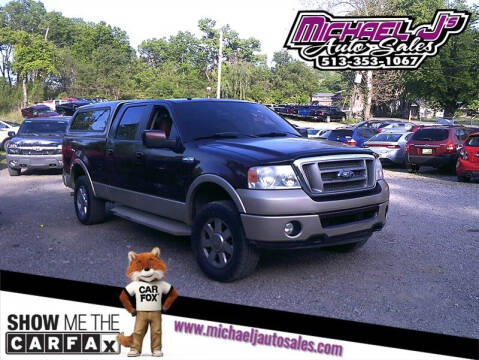 2008 Ford F-150 for sale at MICHAEL J'S AUTO SALES in Cleves OH