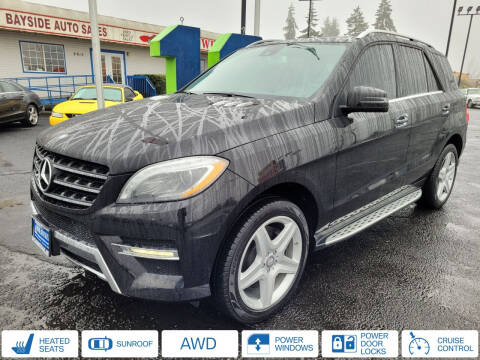 2013 Mercedes-Benz M-Class for sale at BAYSIDE AUTO SALES in Everett WA