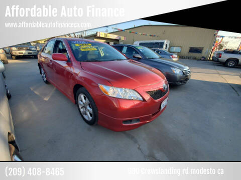 2009 Toyota Camry for sale at Affordable Auto Finance in Modesto CA