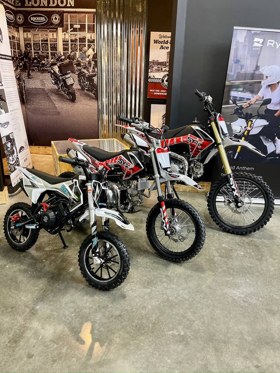 2025 SYXMOTO  DIRT BIKE MINI KIDS 60CC AUTOMATIC for sale at TEXAS MOTORS POWERSPORT in ORLANDO, FL