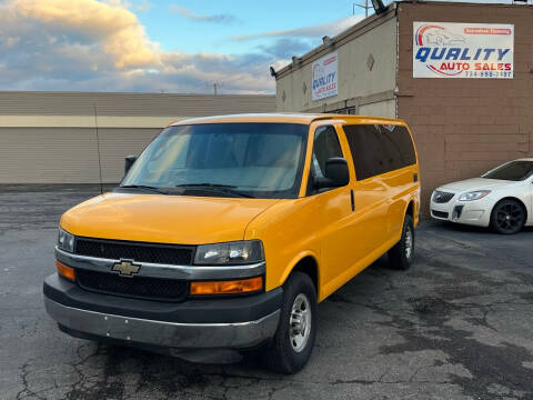 2017 Chevrolet Express for sale at QUALITY AUTO SALES in Wayne MI