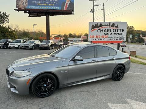 2014 BMW 5 Series for sale at Charlotte Auto Import in Charlotte NC