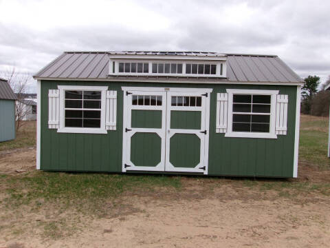 10 x 20 utility w/ dormer pkg